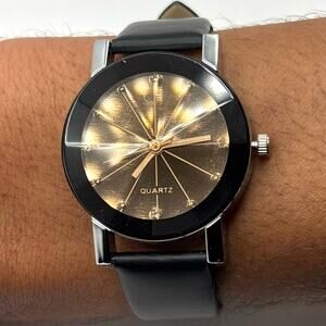Black Retro Men's Watch